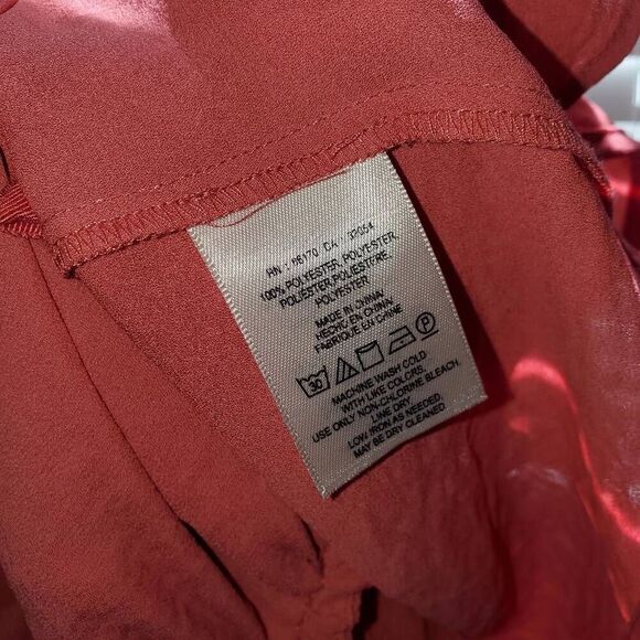 Maeve Coral Lightweight Multi-way Blouse Top - Size Medium - Picture 8 of 8